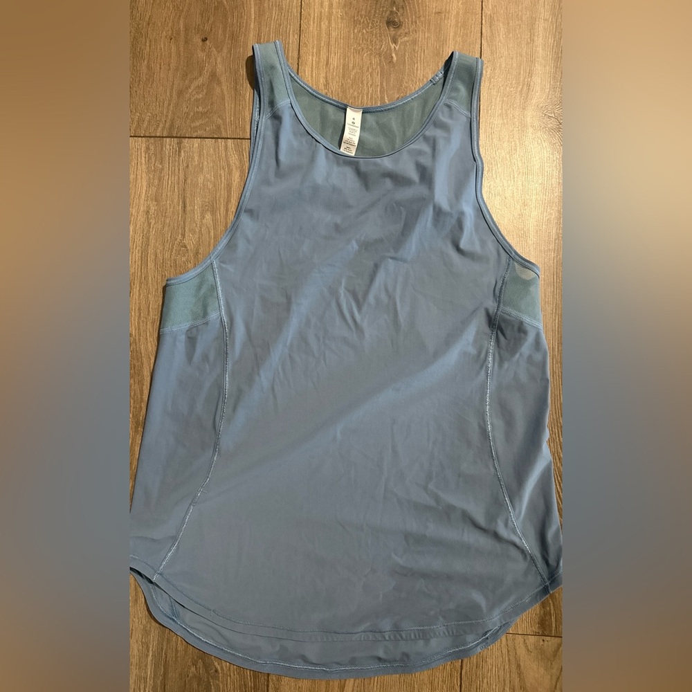 Lululemon Blue Sleeveless Tank Top